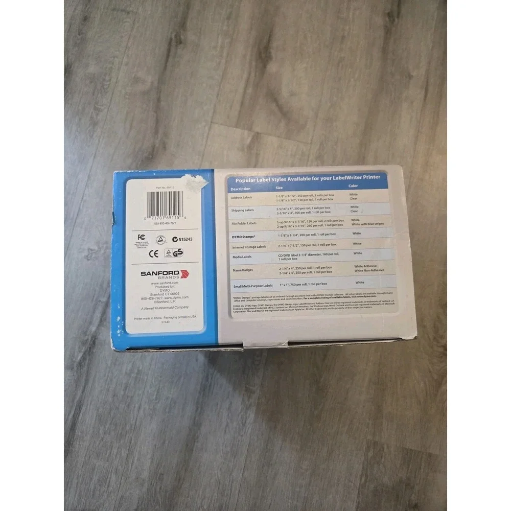 New Dymo Labelwriter Twin Turbo Model 93085